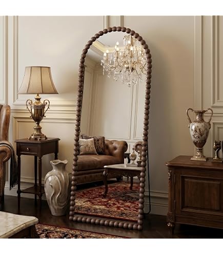 Amazon.com: ZIYOO Full Length Wall Decorative Mirror with Carved